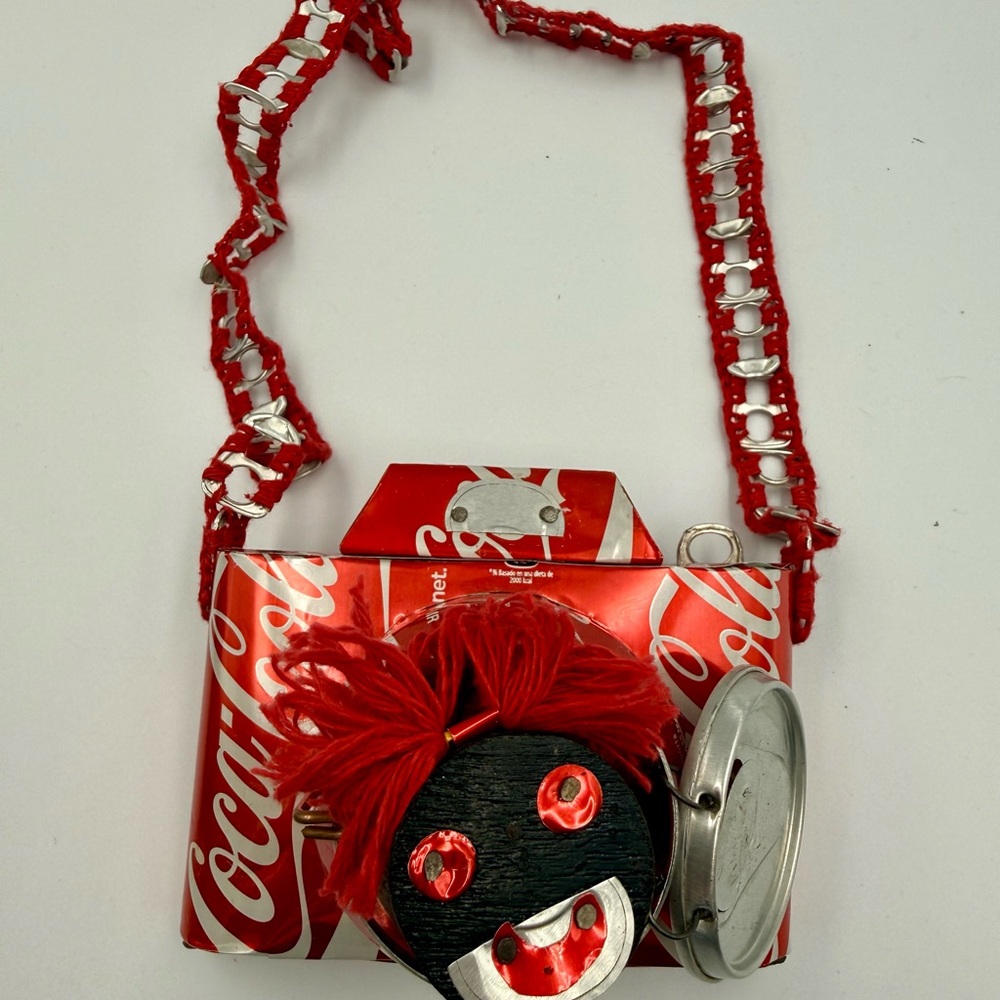 Coca Cola Red and Silver Mini Bag